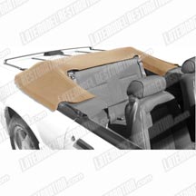 1983-89 Mustang Desert Tan/ Sand Beige Convertible Top Boot