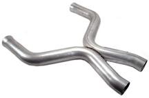 2011-2013 Mustang 3.7L V6 2.5" Off-Road X-Pipe, Fits 1642 Series Full Length Headers