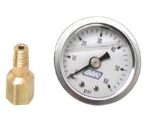 0-60 Psi BBK Liquid Filled Fuel Pressure Gauge