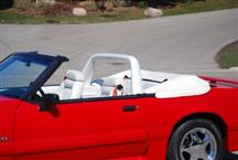 1990-93 Mustang White Vinyl Light Bar