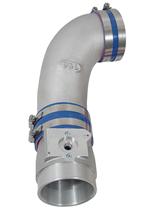 1989-93 Mustang 5.0L 76mm Aluminum C&L Mass Air Meter Kit for 24Lb Injectors And Includes Inlet Tube