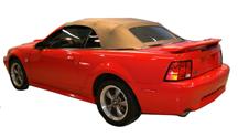 2001-04 Mustang Parchment Convertible Top, Except Cobra