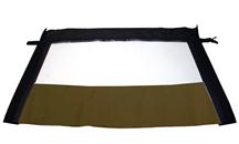 1983-93 Mustang Convertible Tan Plastic Window