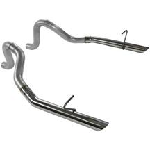 1994-97 Mustang GT & Cobra Flowmaster Aluminized Tailpipes with Stainless 2.5" Tips - SSs