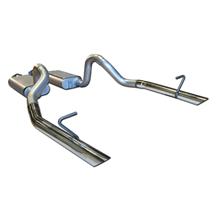 1986-93 Mustang 5.0L LX Flowmaster Force 2 Cat Back Exhaust System