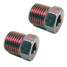 1979-93 Mustang Rear Brake Hard Line To Caliper Nuts