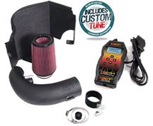 2011-2013 Mustang 5.0L GT JLT Textured Cold Air Intake Tuner Kit w/ Sct Sf3 Tune & Blow-By Racing Custom Tune