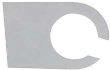 1986-97 Mustang Polished Stainless Steel Windshield Washer Reservoir Top Cover