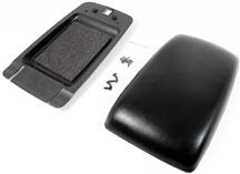 1987-93 Mustang Center Console Arm Rest Pad Kit, Black