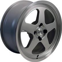1979-93 Mustang Silver Sc Style Wheel - 17X8