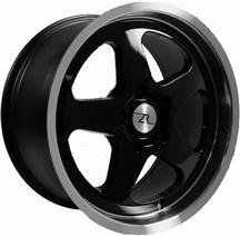 1979-93 Mustang Black Sc Style Wheel - 17X9