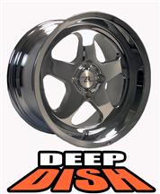 1979-93 Mustang Chrome Deep Dish Sc Style Wheel - 17X10