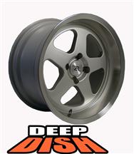 1979-93 Mustang Silver Deep Dish Sc Style Wheel - 17X10