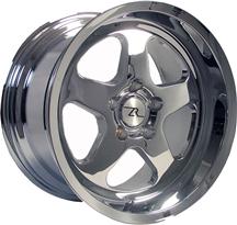 1994-04 Mustang Chrome Deep Dish Sc Style Wheel - 17X10