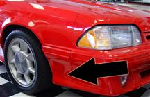 1991-93  Mustang Front 93 Cobra Style Fender Extensions