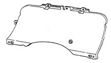 1990-93 Mustang Instrument Lens
