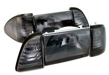 1987-93 Mustang Smoked Headlight Kit