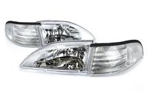 1994-98 Mustang Cobra Headlight Kit with Clear Sidemarkers
