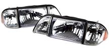 1987-93 Mustang Ultra Clear Headlight Kit