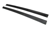 1979-93 Mustang Black Scuff Plate Pair