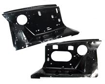 1986-93 Mustang Front Fender Apron Pair, with Factory Holes