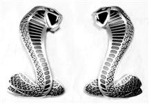 2007-13 Mustang GT500 Fender Emblem Kit