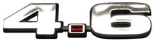 1996-04 Mustang Chrome 4.6L Fender Emblem