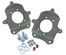 1979-93 Mustang Rear Disk Brake Caliper Adapter Brackets for Use with 1994-04 GT/V6 Calipers with Hardware
