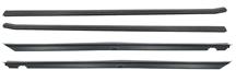 1987-93 Mustang Inner And Outer Door Belt Weatherstrip Kit