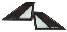 1987-93 Mustang Hatchback Quarter Window Pair, Ford Original Carlite