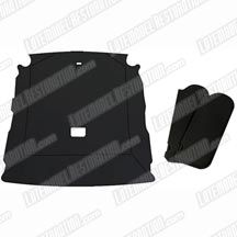 1985-93 Mustang Hatchback Black Cloth Sunvisor And Headliner Kit