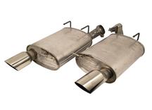 2011-2013 Mustang GT/GT500 5.0L/5.4L Ford Racing GT500 Style Axle-Back Exhaust Kit M-5230-Mgtca1
