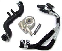 2011-2013 Mustang 5.0L Ford Racing Boss 302 Engine Oil Cooler, M-6642-Mb