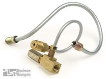 1987-93 Mustang Adapter for Svo Brake Master Cylinder To Factory 1987-93 Mustang Hard Lines