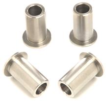 1987-93 Mustang 5.0L Stainless Steel Front Brake Caliper Sleeves, Also Fits 1984-86 Mustang Svo