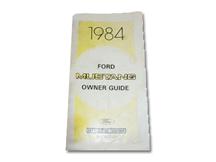 1984 Mustang Nos Owner's Manual