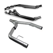 2005-10 Mustang 4.0L V6 Black Long Tube Header & Y-Pipe Kit