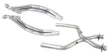 2001-04 Mustang 3.8L V6 Ceramic Coated Long Tube Headers & X-Pipe