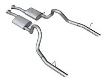 1986-97 Mustang LX 2.5" Stainless Steel Cat Back Exhaust System Also Fits 86 GT, 87-93 LX, 93 Cobra, & 94-97 GT & Cobra