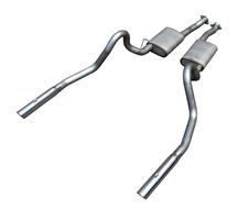 1998-04 Mustang 4.6L 2.5" Stainless Steel Pypes Cat Back Exhaust System, Will Not Fit Cobra Irs