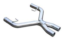 2005-10 Mustang 4.0L V6 Stainless Steel X-Pipe Cut & Clamp Design