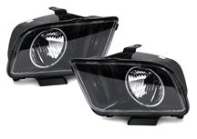 2005-09 Mustang Black Halo Headlights