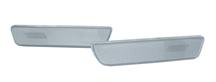 2005-09 Mustang Clear Rear Bumper Reflector Lens Pair