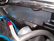 1979-93 Mustang Aluminum Heater & A/C Firewall Cover