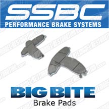 2005-10 Mustang GT/V6 Big Bite Front Brake Pad Set