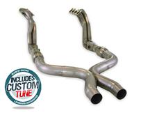 2011-2013 Mustang GT Headers with 1 7/8" Primaries And Catalytic  3" X-Pipe w/ Blow-By Racing Custom N/A Tune