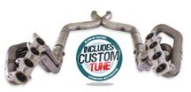 2011-2013 Mustang GT Headers with 1 7/8" Primaries And Offroad 3" X-Pipe w/ Blow-By Racing Custom N/A Tune