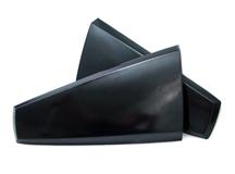 2005-09 Mustang SVE Solid Quarter Window Louver