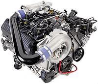 1996-97 Mustang 4.6L GT Satin V-2 Si-Trim Vortech Supercharger Kit Non Intercooled