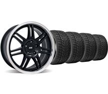 1994-04 Mustang Black SVE Anniversary Wheel & Nitto Tire Kit - 18X9